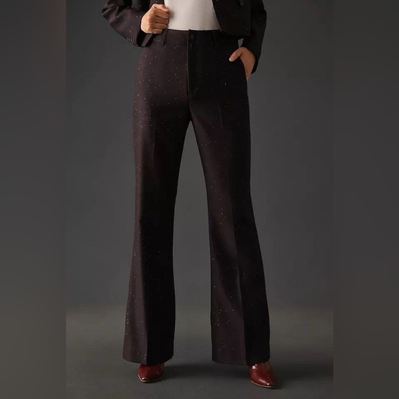 Scotch & Soda Women´s High Rise Flare Sequin Pants...